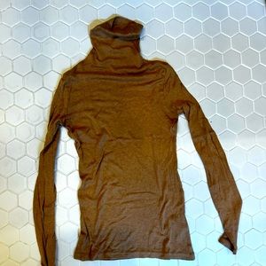 Club Monaco wool top in camel colour